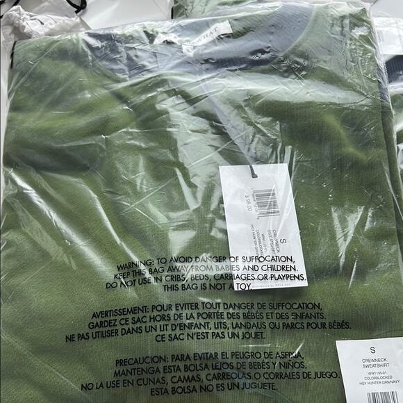 NWT $98 REVOLVE We Wore What crewneck sweatshirt S - Picture 2 of 5